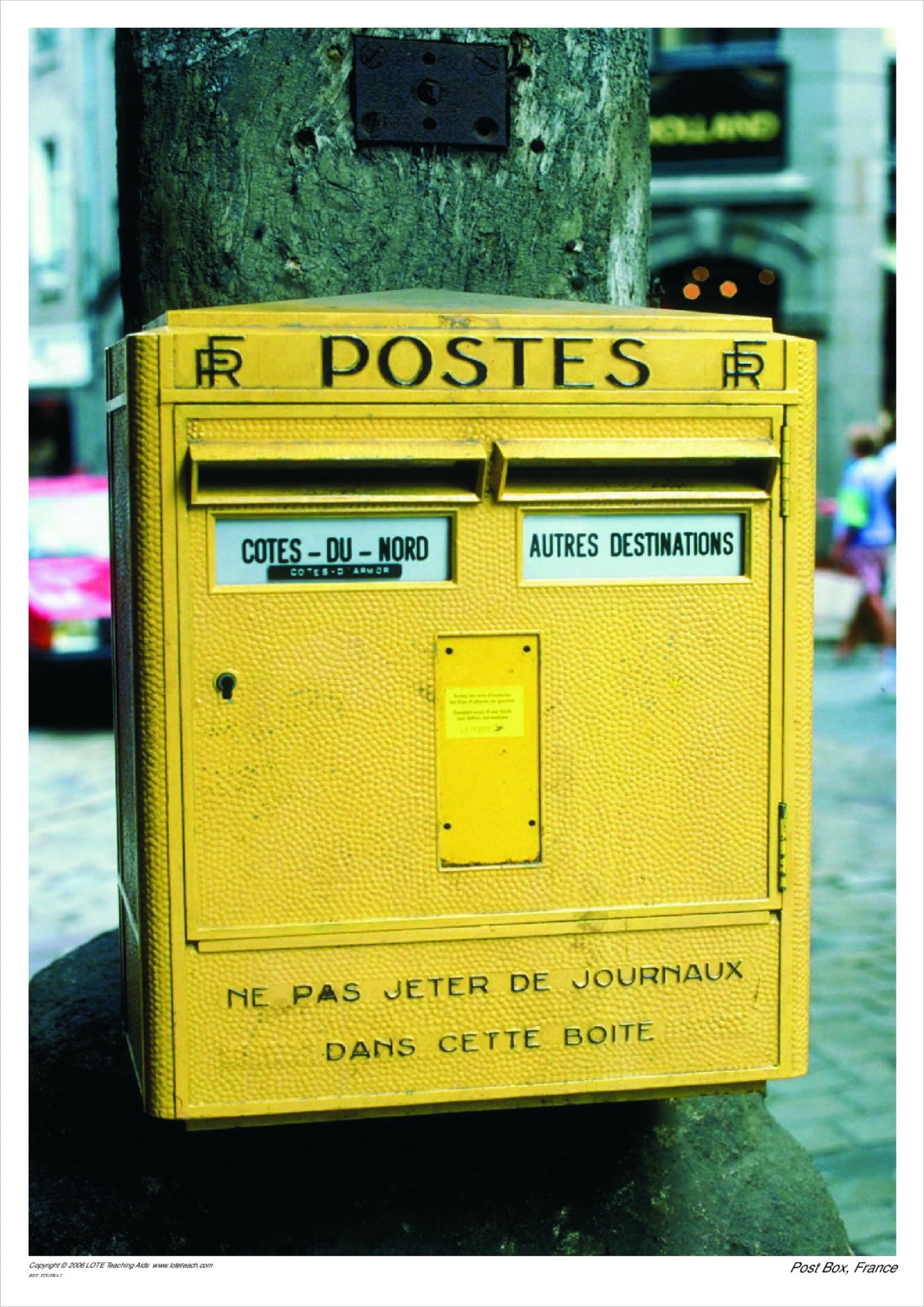 Post box, France