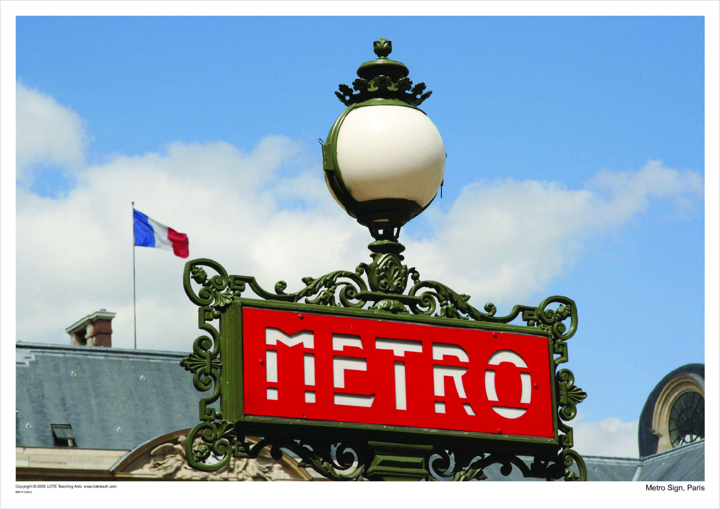 Metro sign