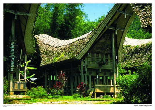 Jigsaw: Tanah Toraja Longhouse, Indonesia
