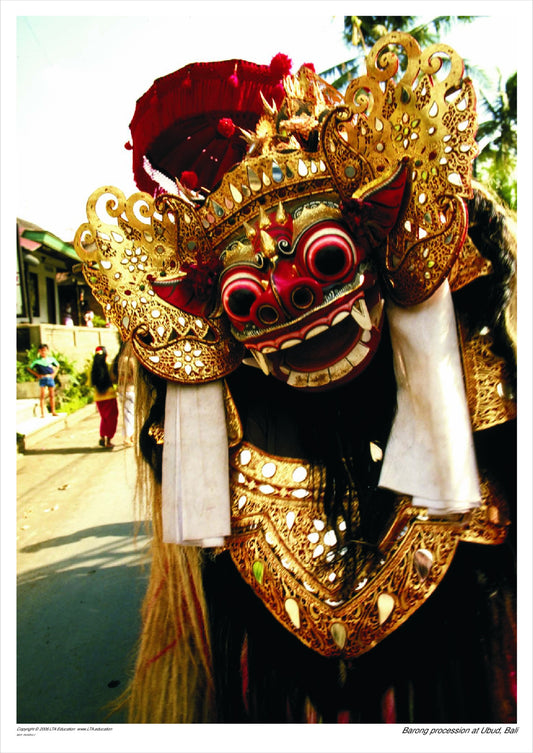 Jigsaw: Barong procession, Ubud, Indonesia