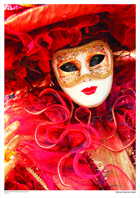 Jigsaw: Venice Carnival Mask, Italy
