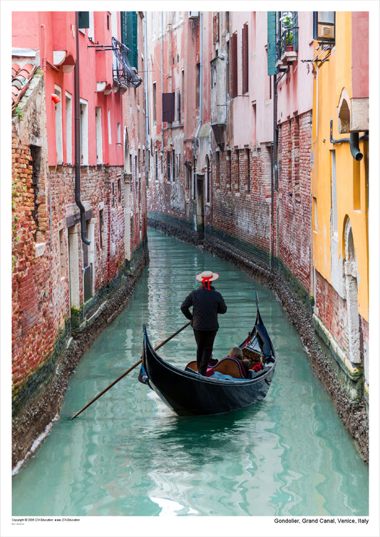 Gondolier, Venice