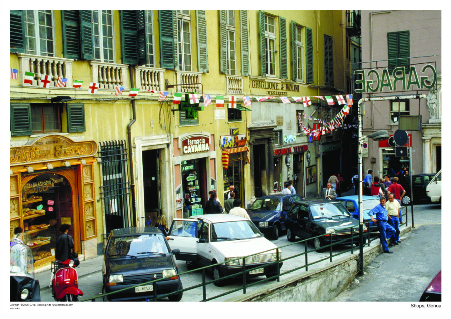 Shops, Genoa