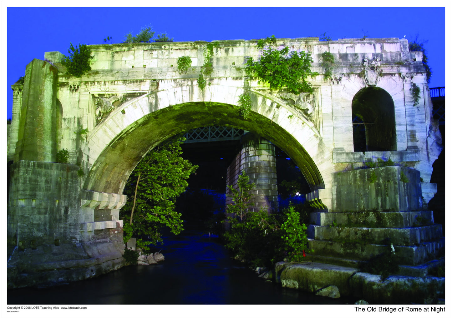 The Old Bridge of Rome