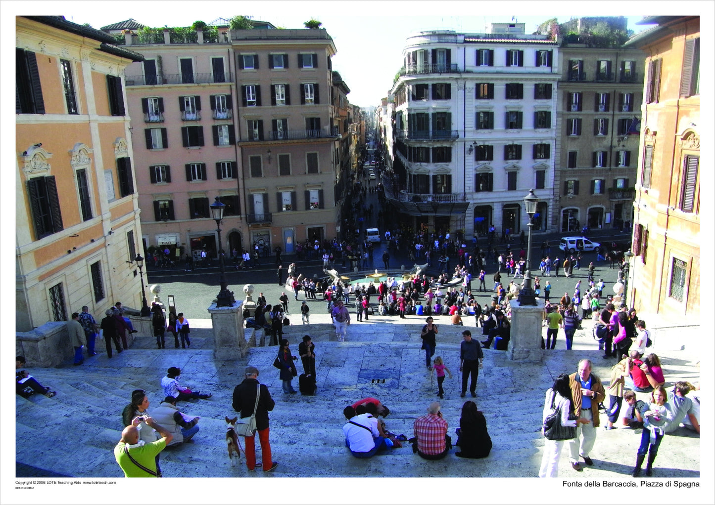 Fontana della Barcaccia, Piazza di Spagna