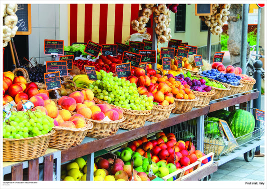 Fruit Stall, Italy
