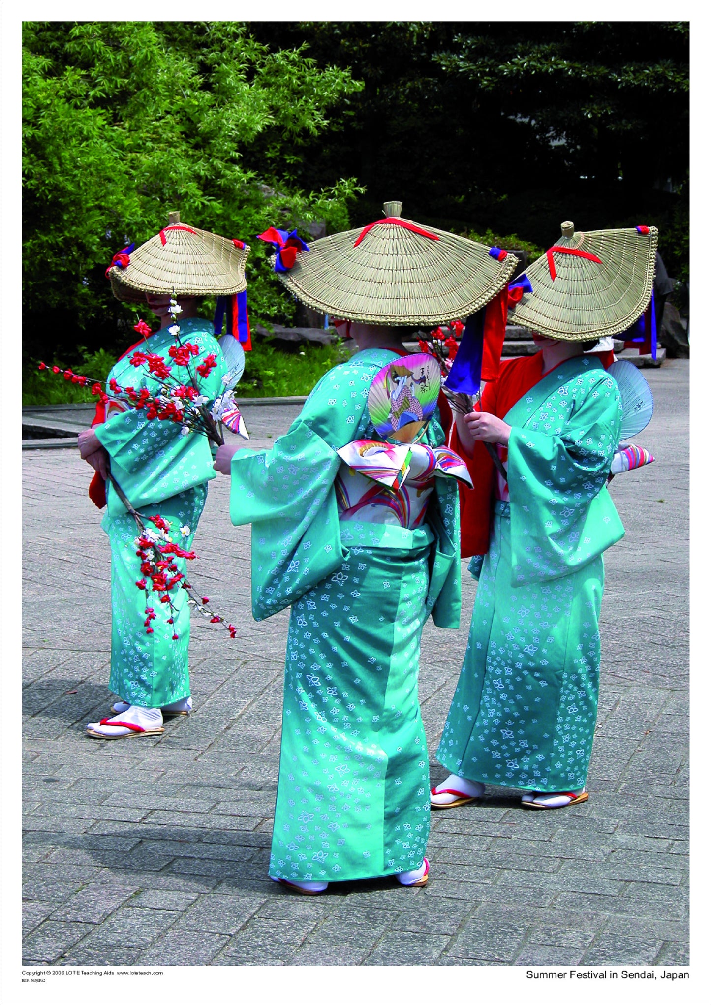 Summer Festival in Sendai, Japan