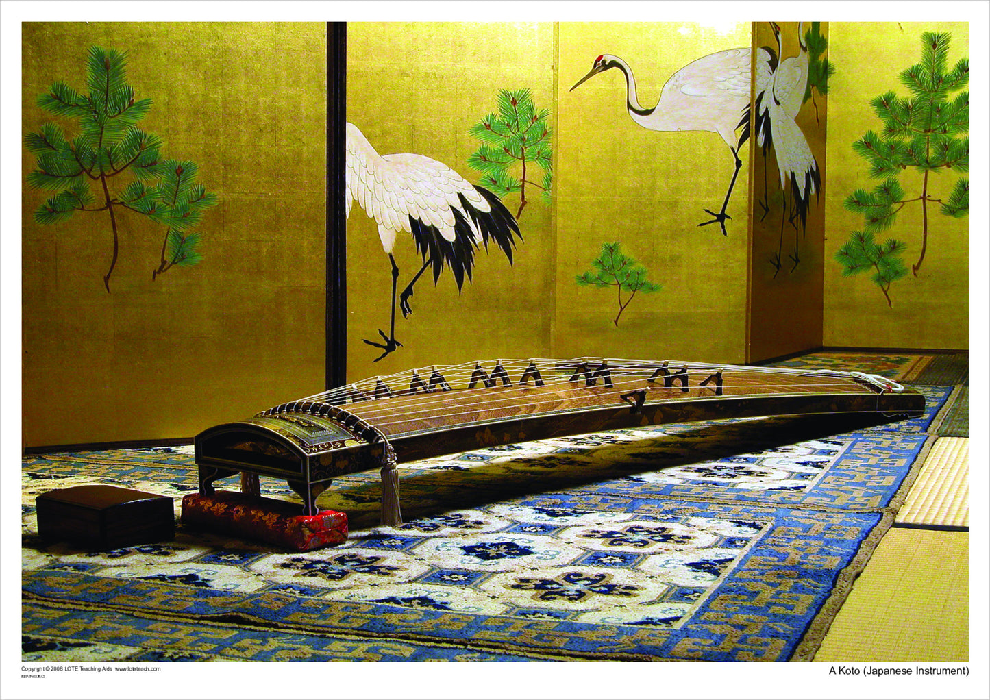 A Koto, Japanese instrument