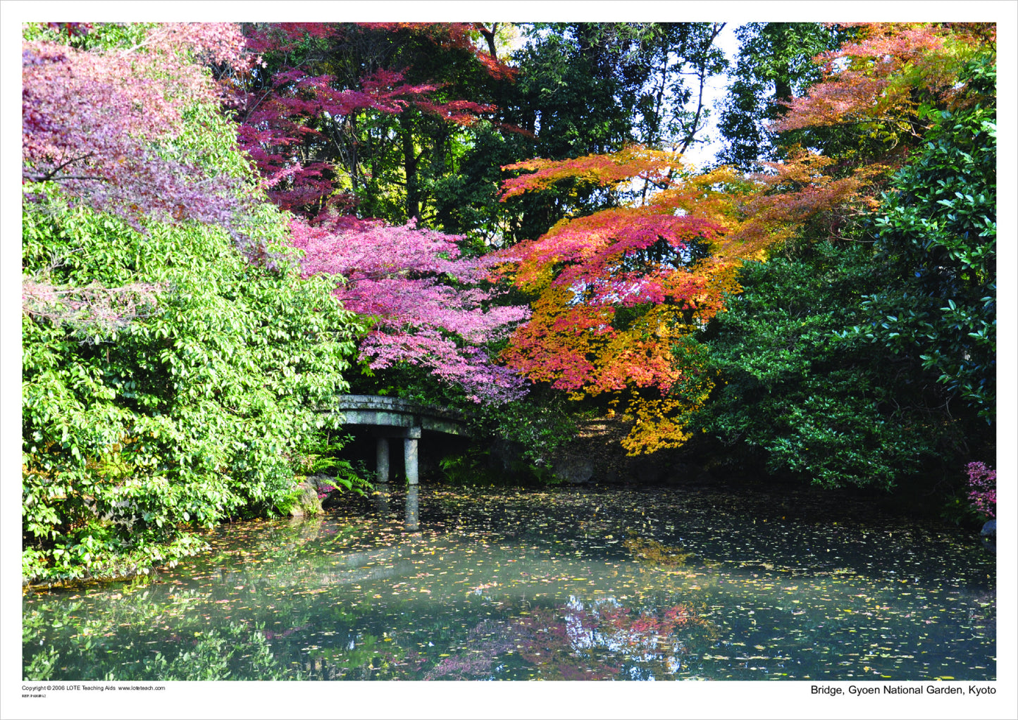 Bridge,Gyoen National Garden, Kyoto