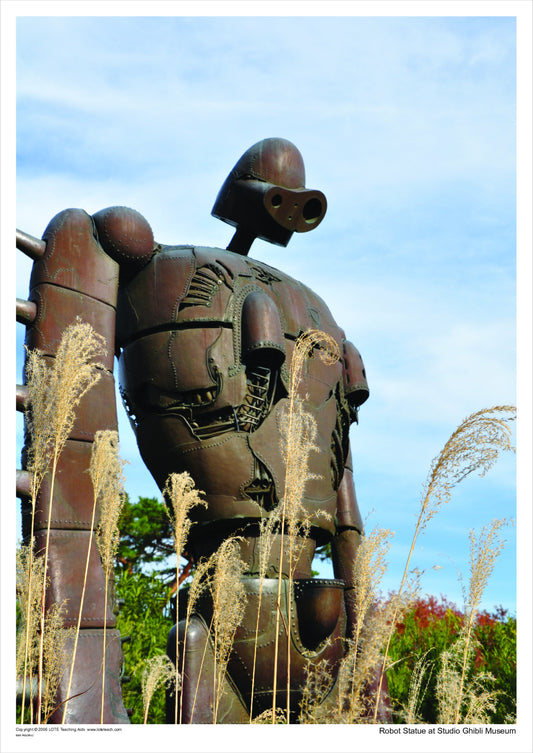 Jigsaw: Robot statue, Studio Ghibi Museum, Japan
