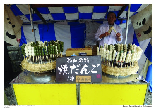 Dango Sweet Dumpling Stall, Japan
