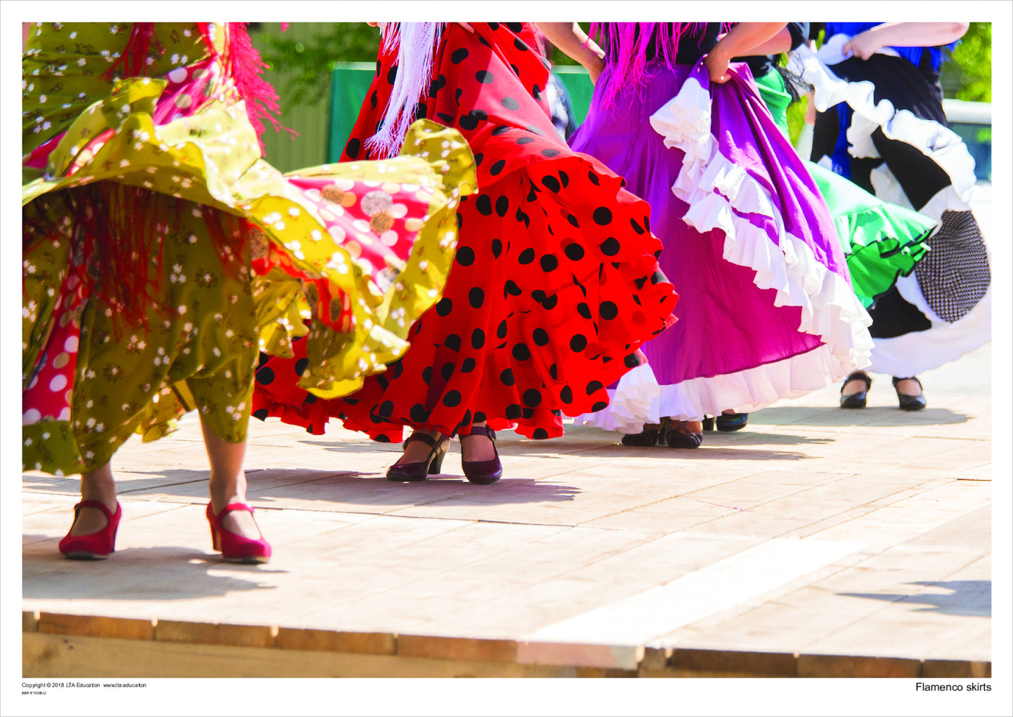 Flamenco skirts