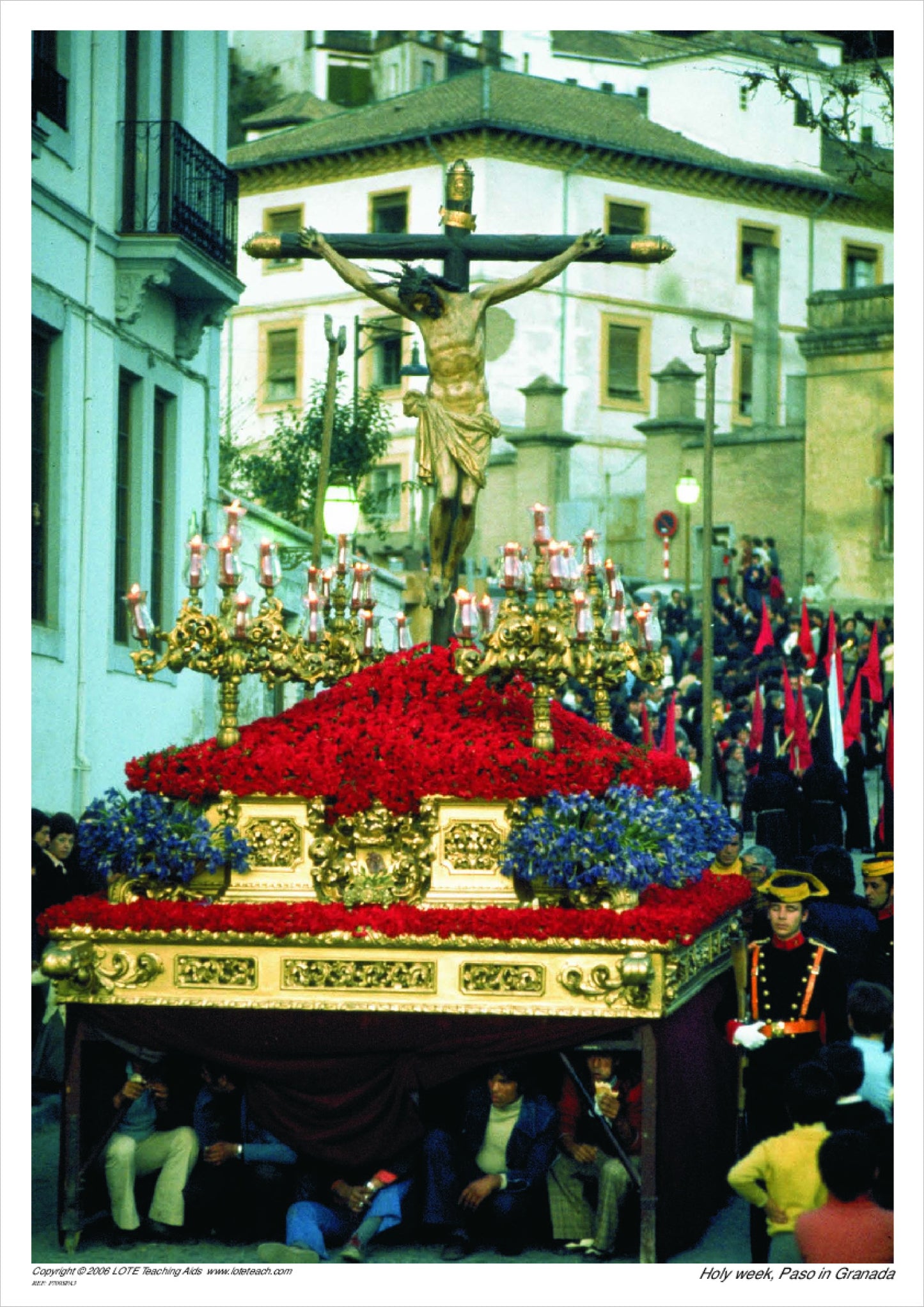 Holy week, Paso in Granada