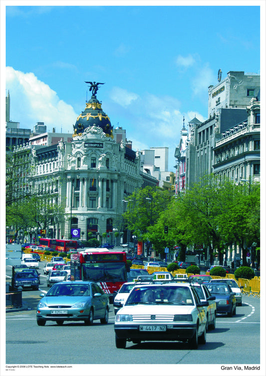Gran Via, Madrid