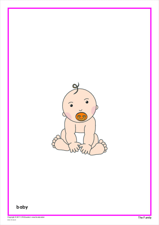 'The Family' Picture Cards