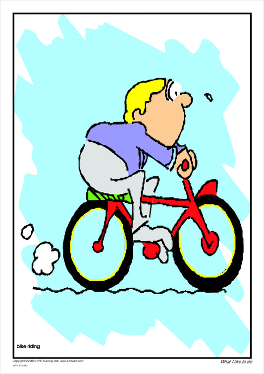 'What I Like to Do' Picture Cards