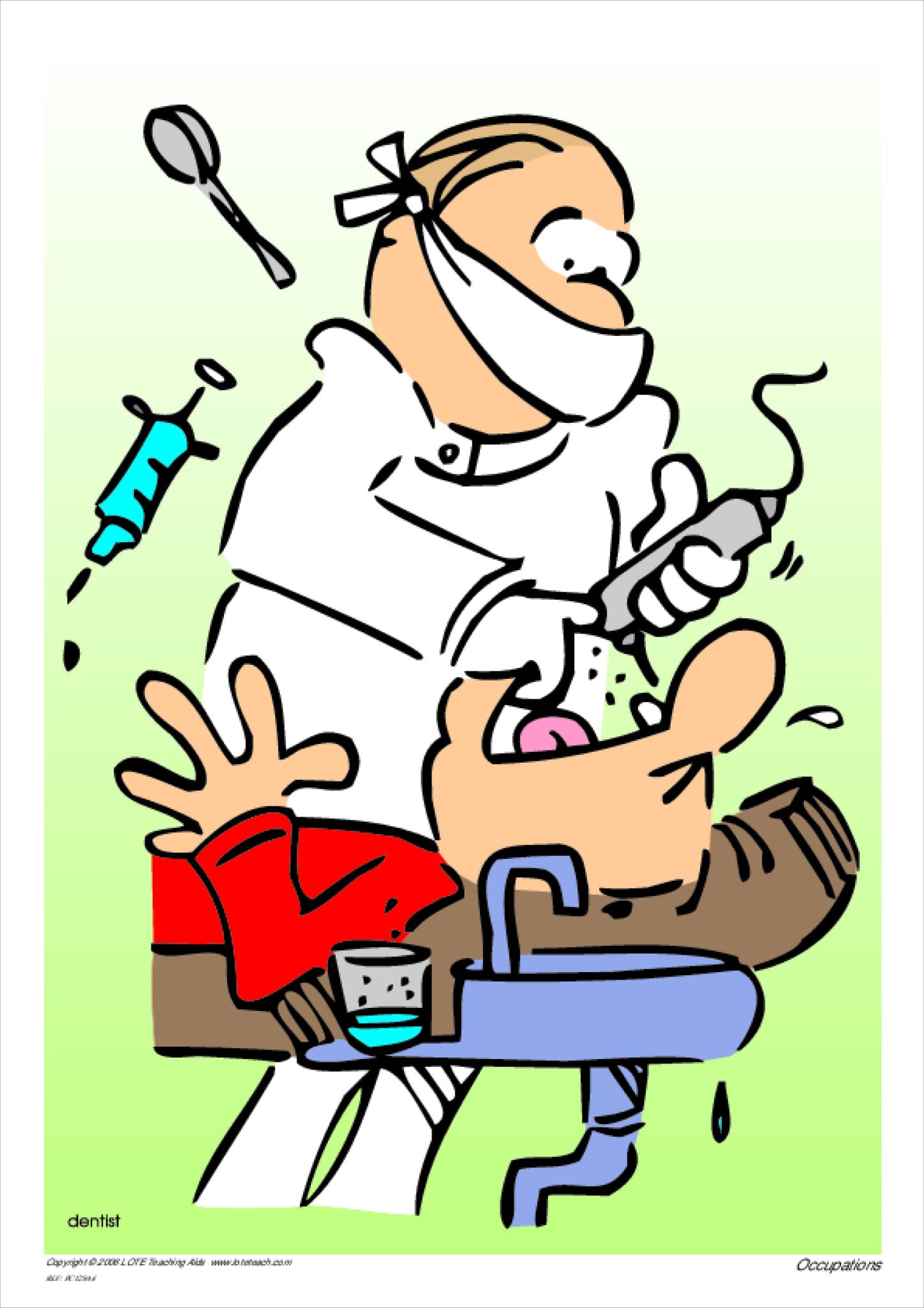 'Occupations' Picture Cards