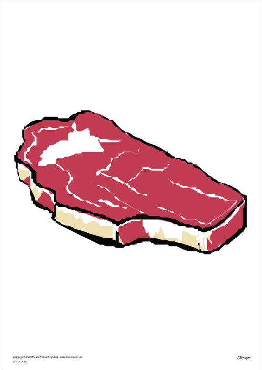 'Dinner' Picture Cards