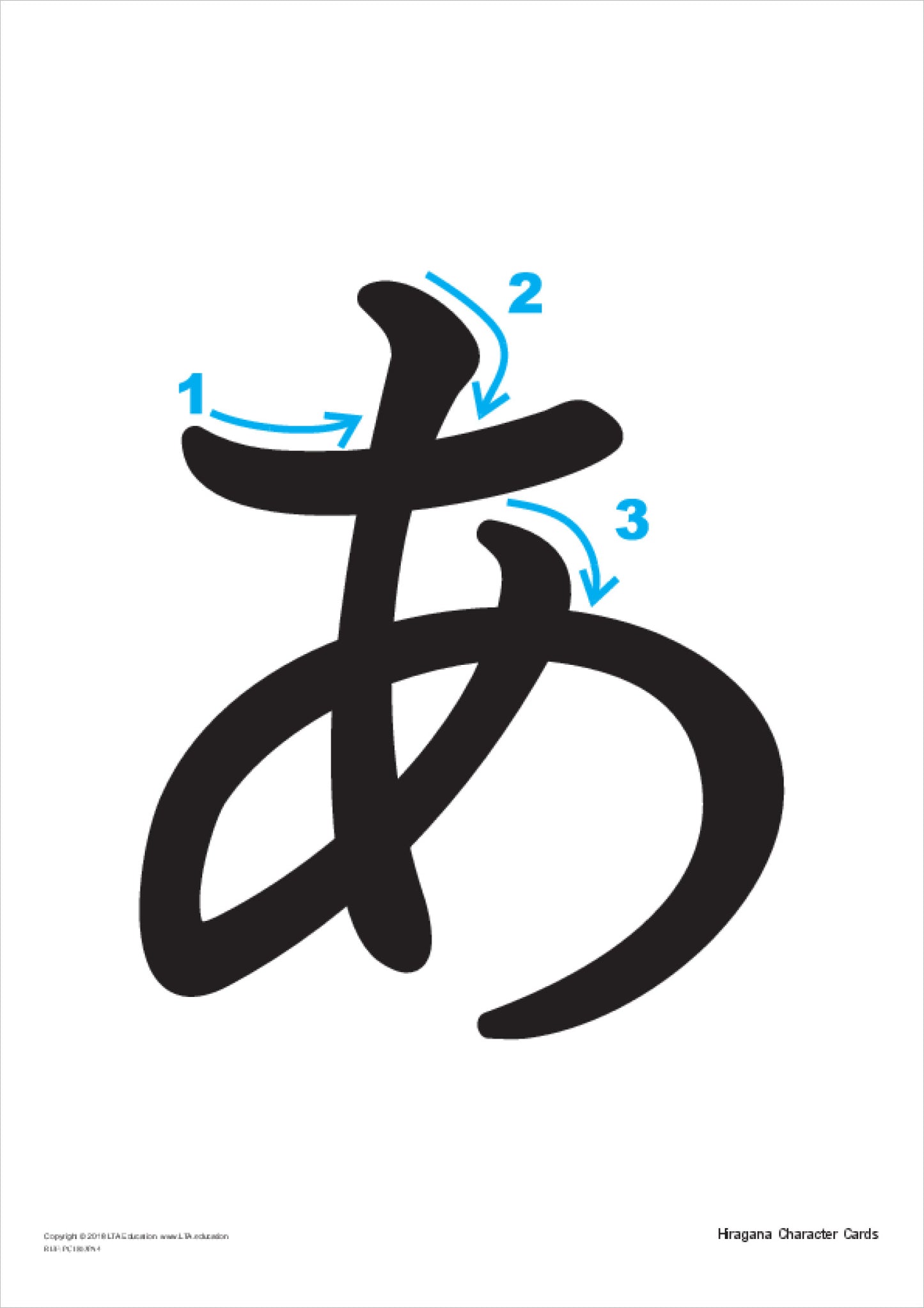 Hiragana Picture Cards