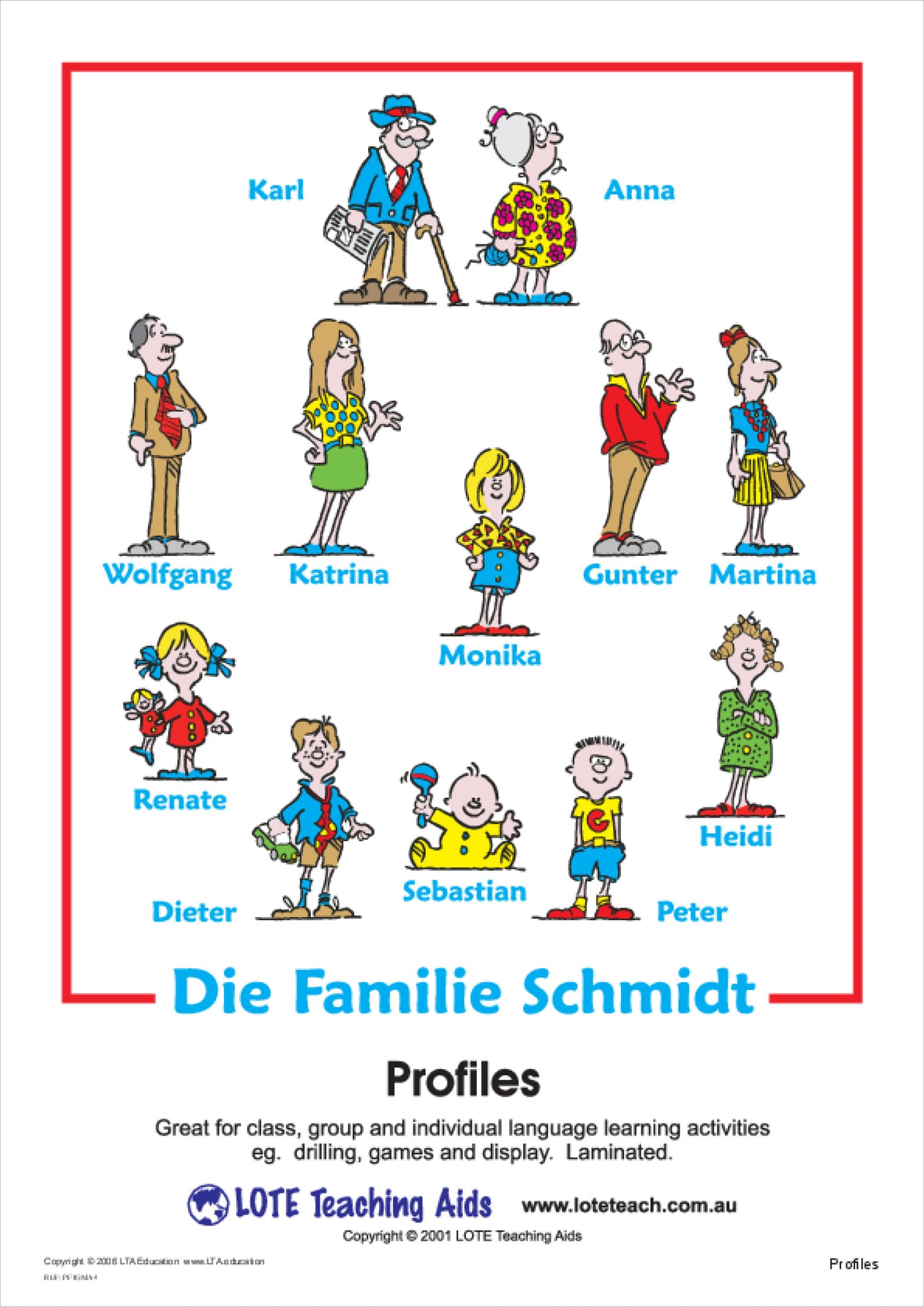 Profile Card Set