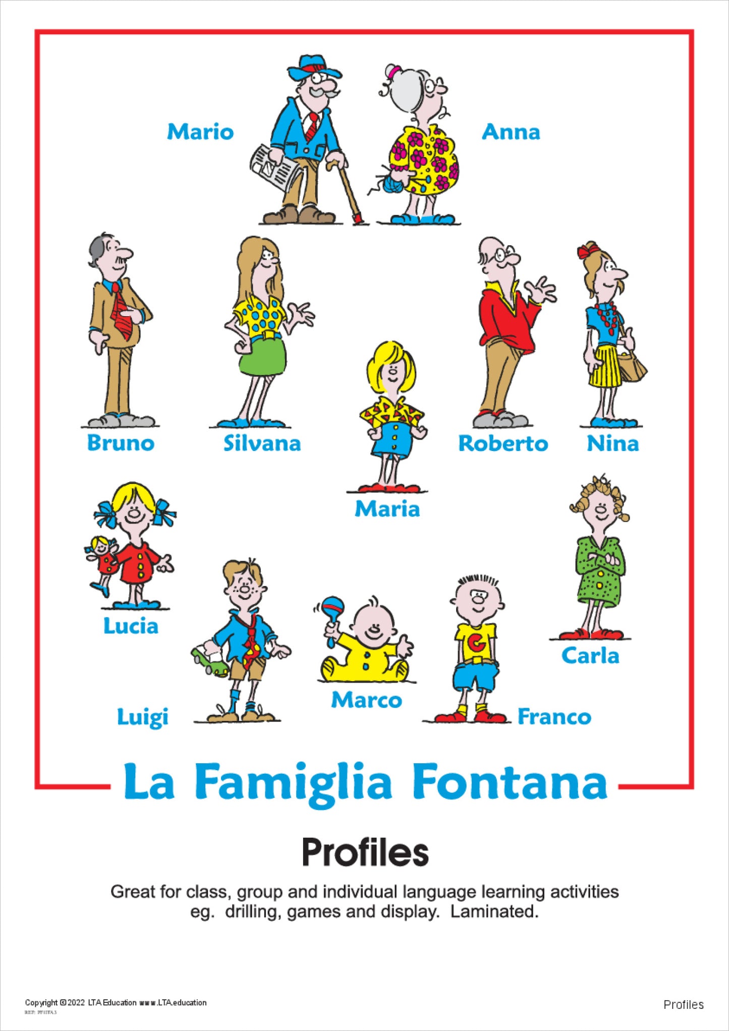 Profile Card Set
