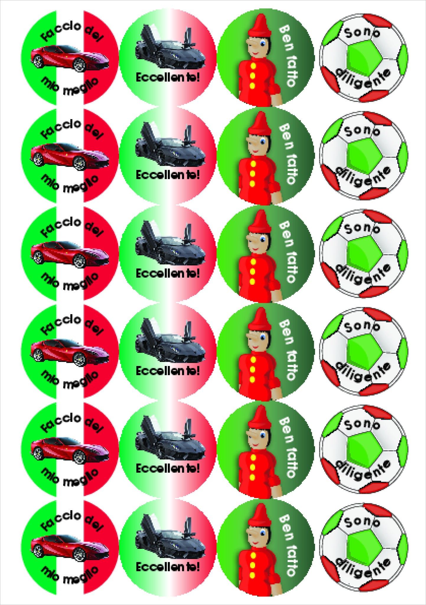 RS12 Reward Stickers | Stickers in Target Language – LTA Education
