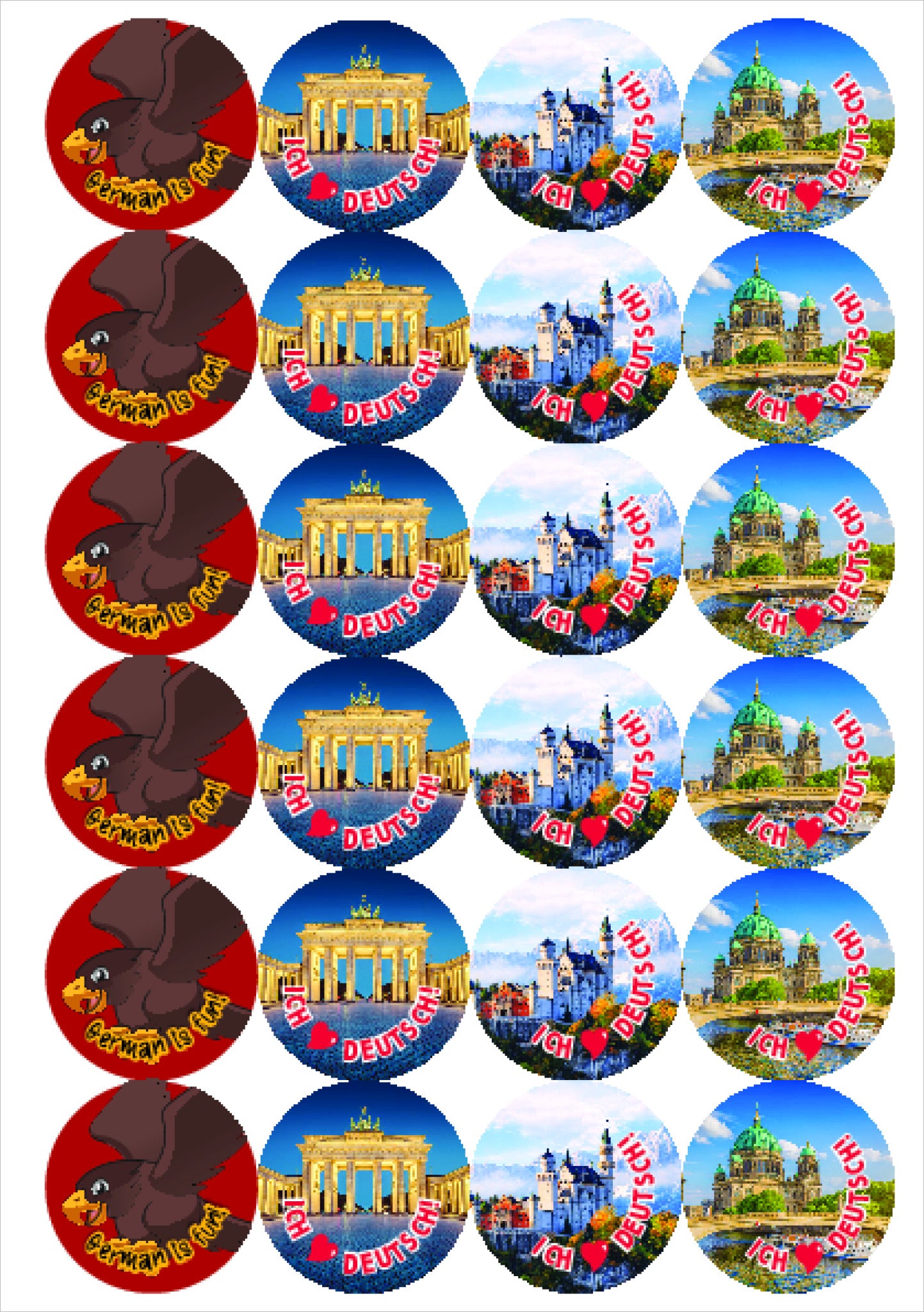 Scenic Reward Stickers