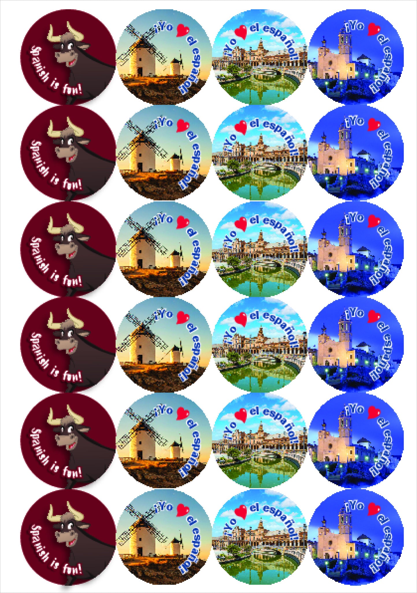 Scenic Reward Stickers