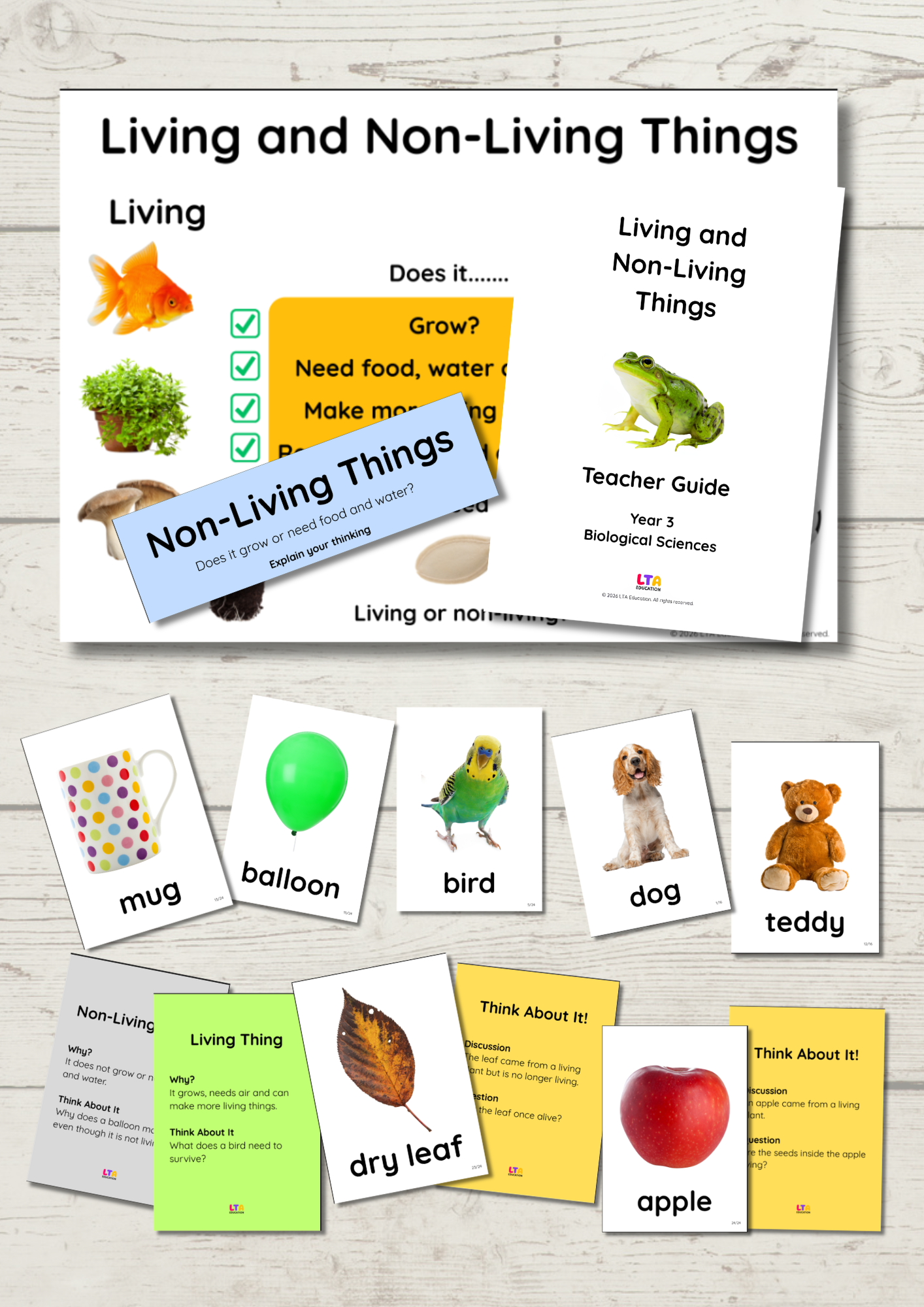 'Living and Non-Living Things' Resource Set