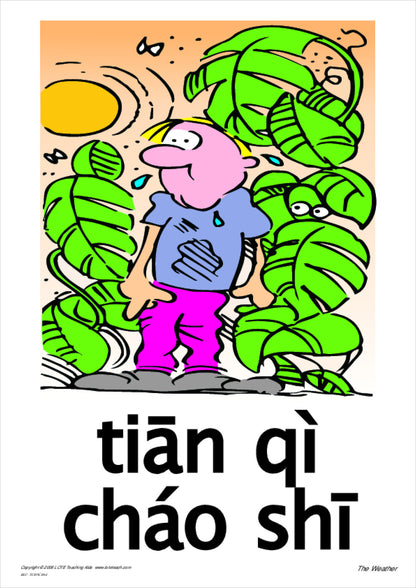 The Weather Vocabulary Cards