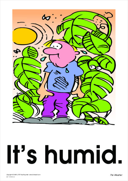 The Weather Vocabulary Cards