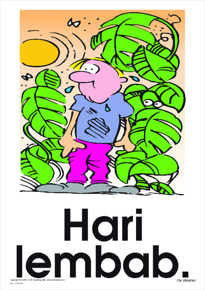 The Weather Vocabulary Cards