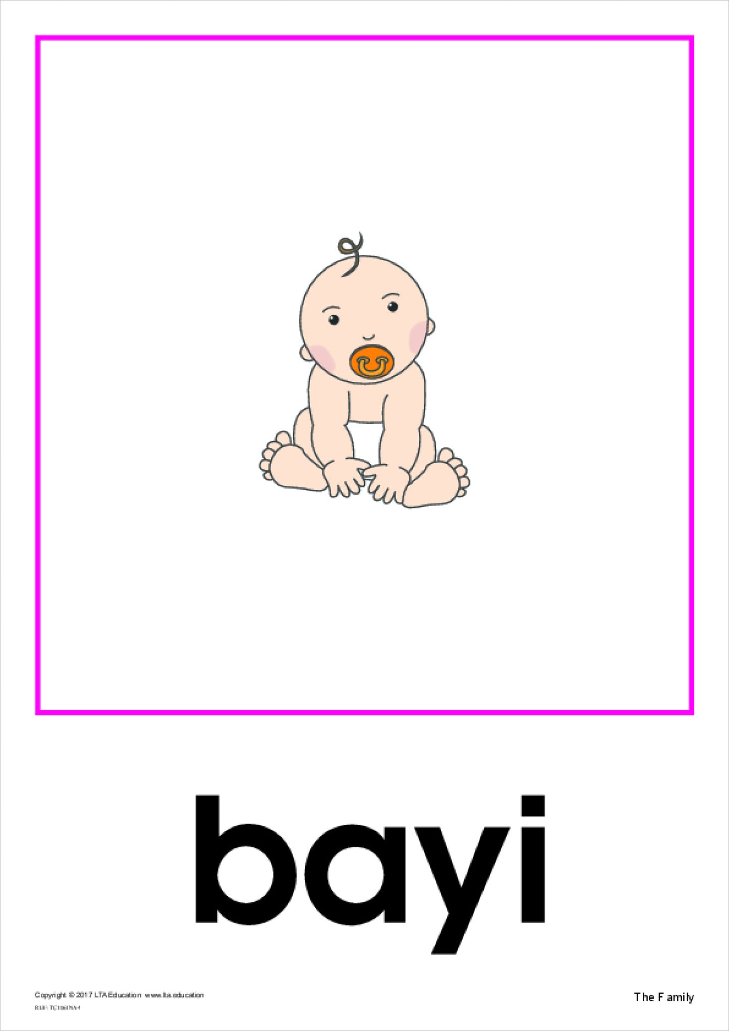 The Family Theme Cards