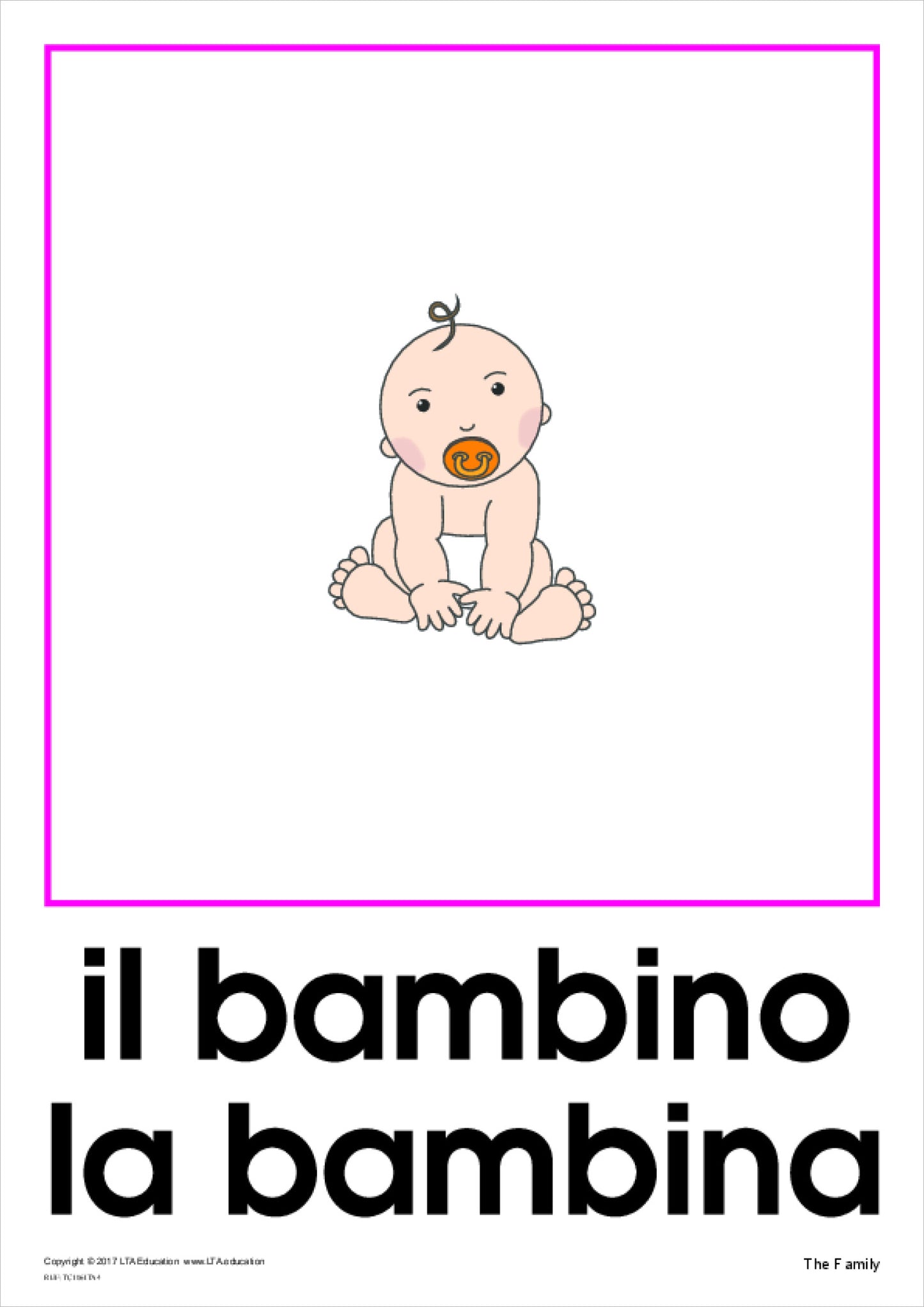 The Family Theme Cards