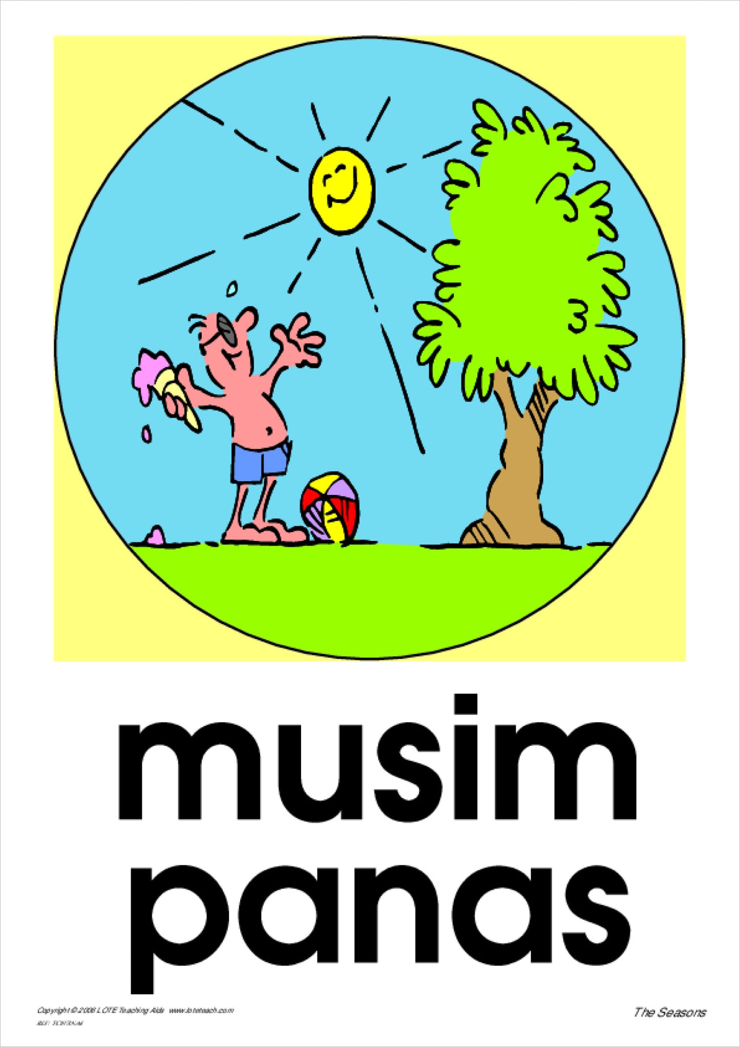 The Seasons Theme Cards