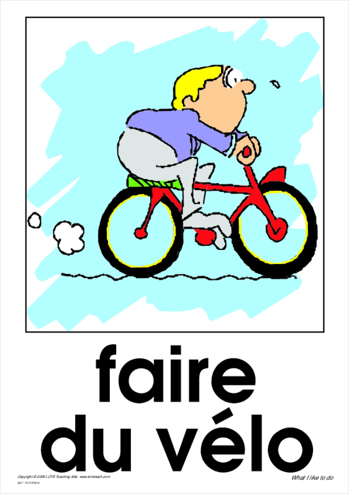 'What I like to do' Theme Cards