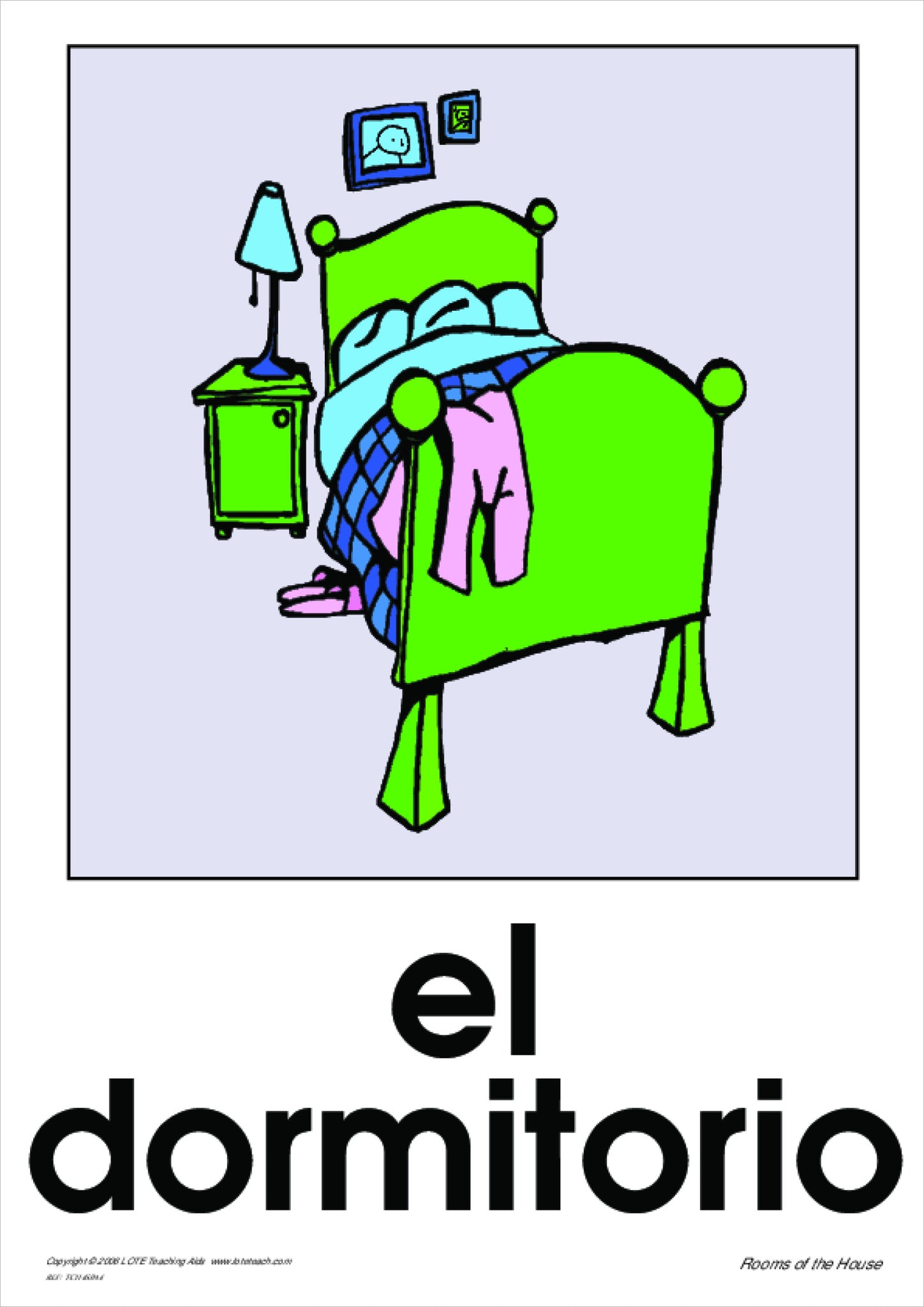 Rooms of the House Theme Cards