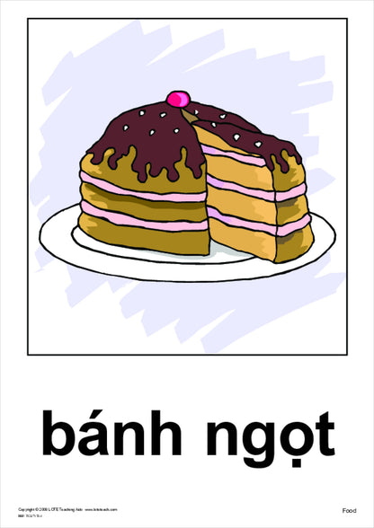 Food Vocabulary Cards