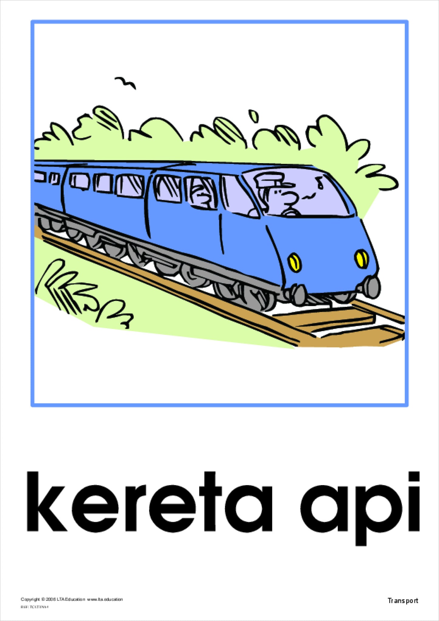 Transport Theme Cards