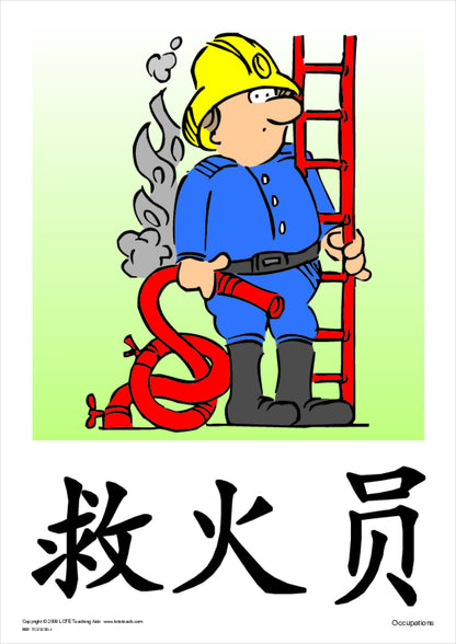 Occupations Vocabulary Cards