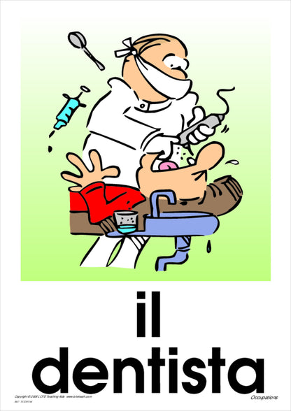 Occupations Vocabulary Cards