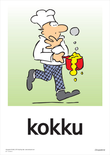 Occupations Vocabulary Cards