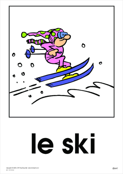 Sport Vocabulary Cards