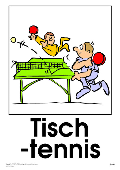 Sport Vocabulary Cards