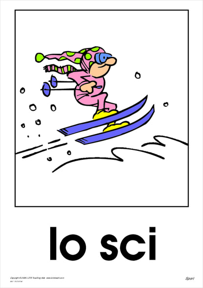 Sport Vocabulary Cards