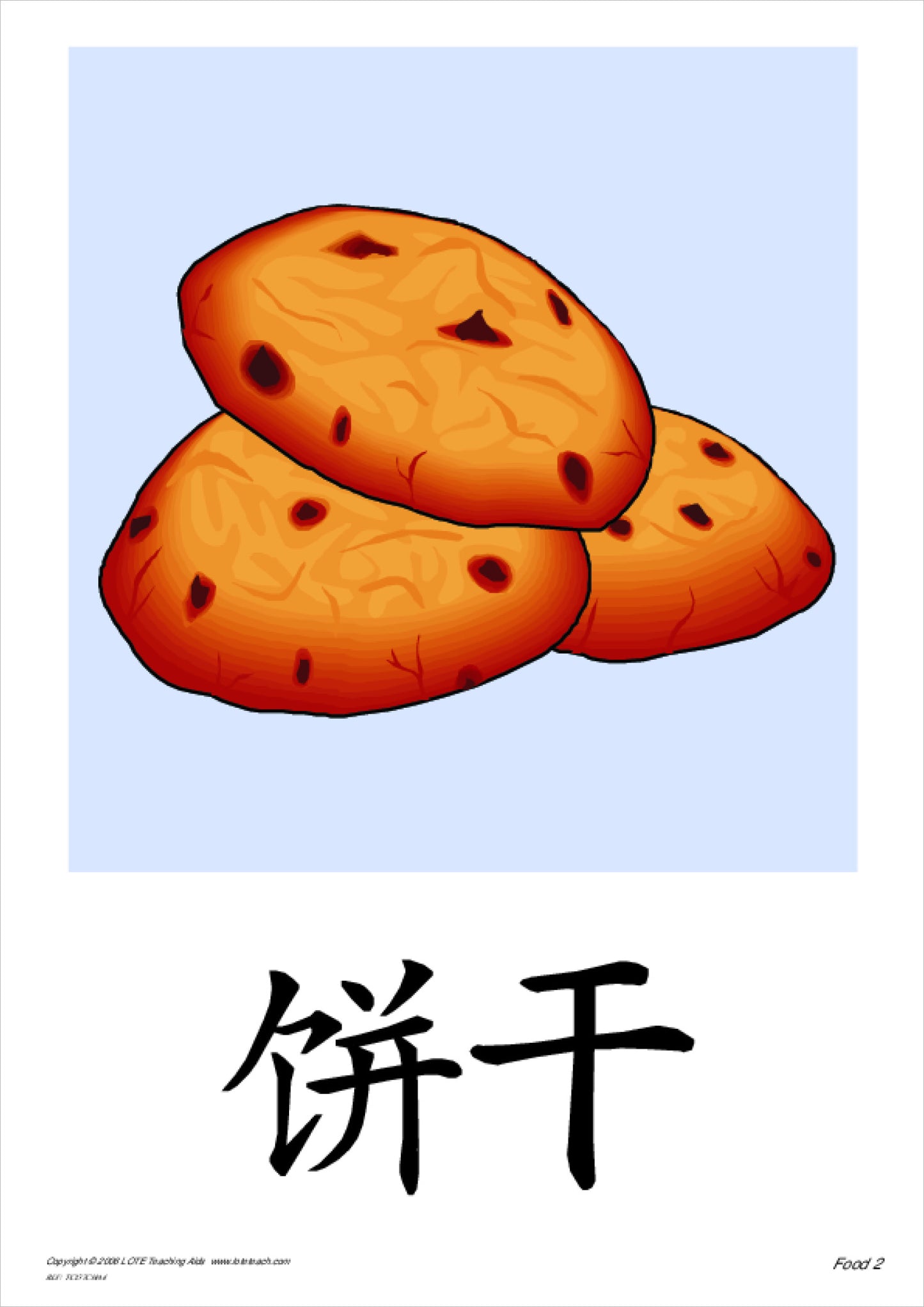 Food 2 Theme Cards