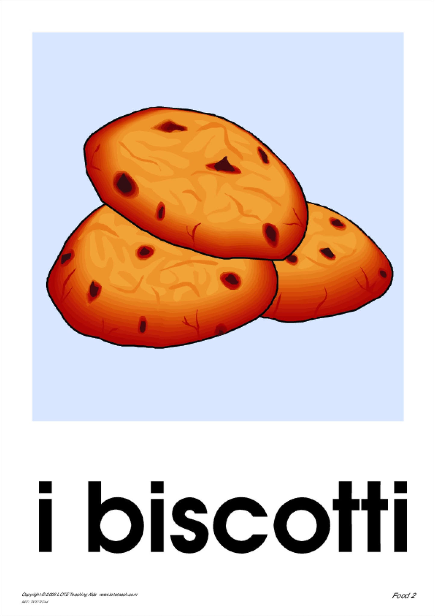 Food 2 Theme Cards