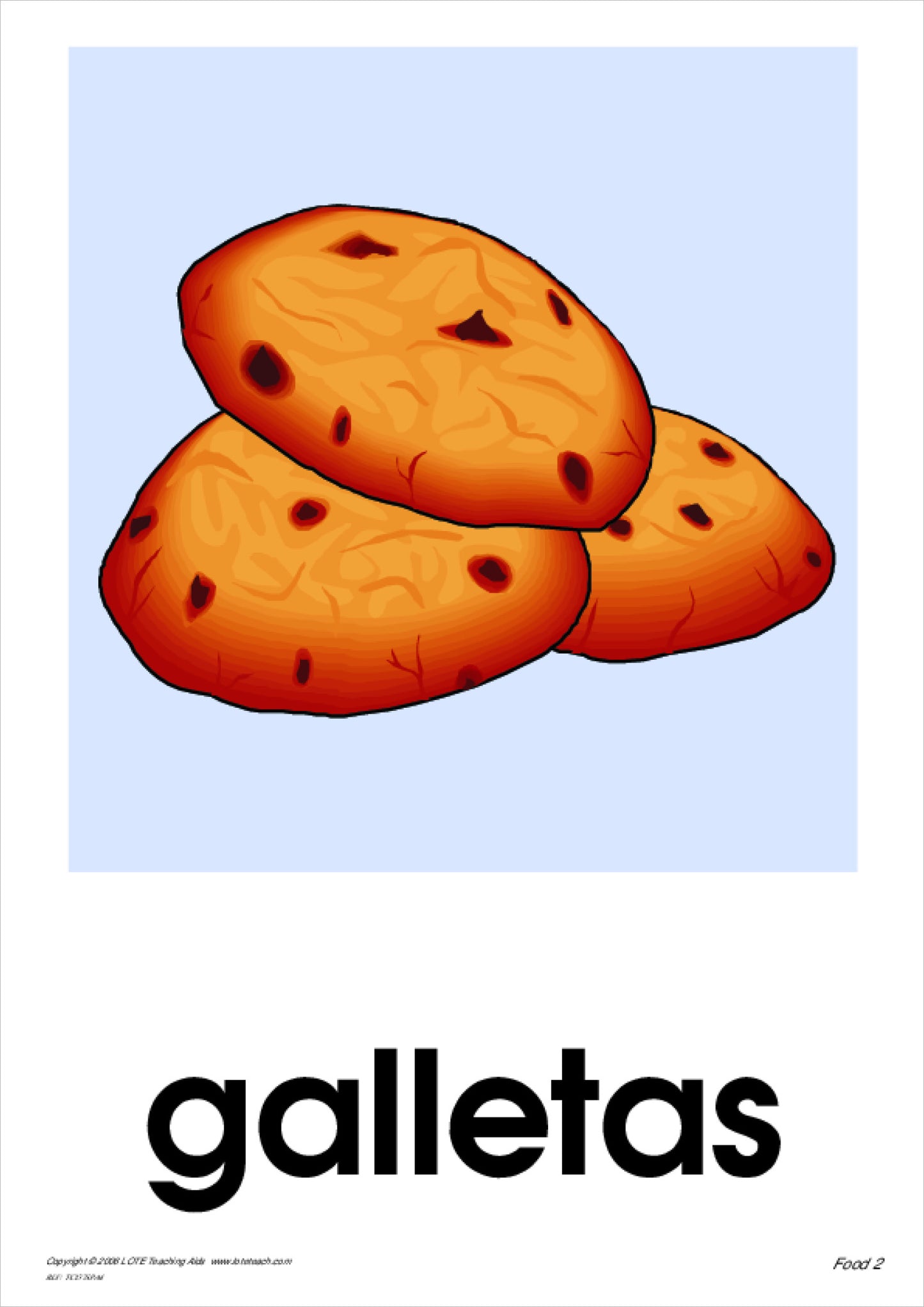 Food 2 Theme Cards