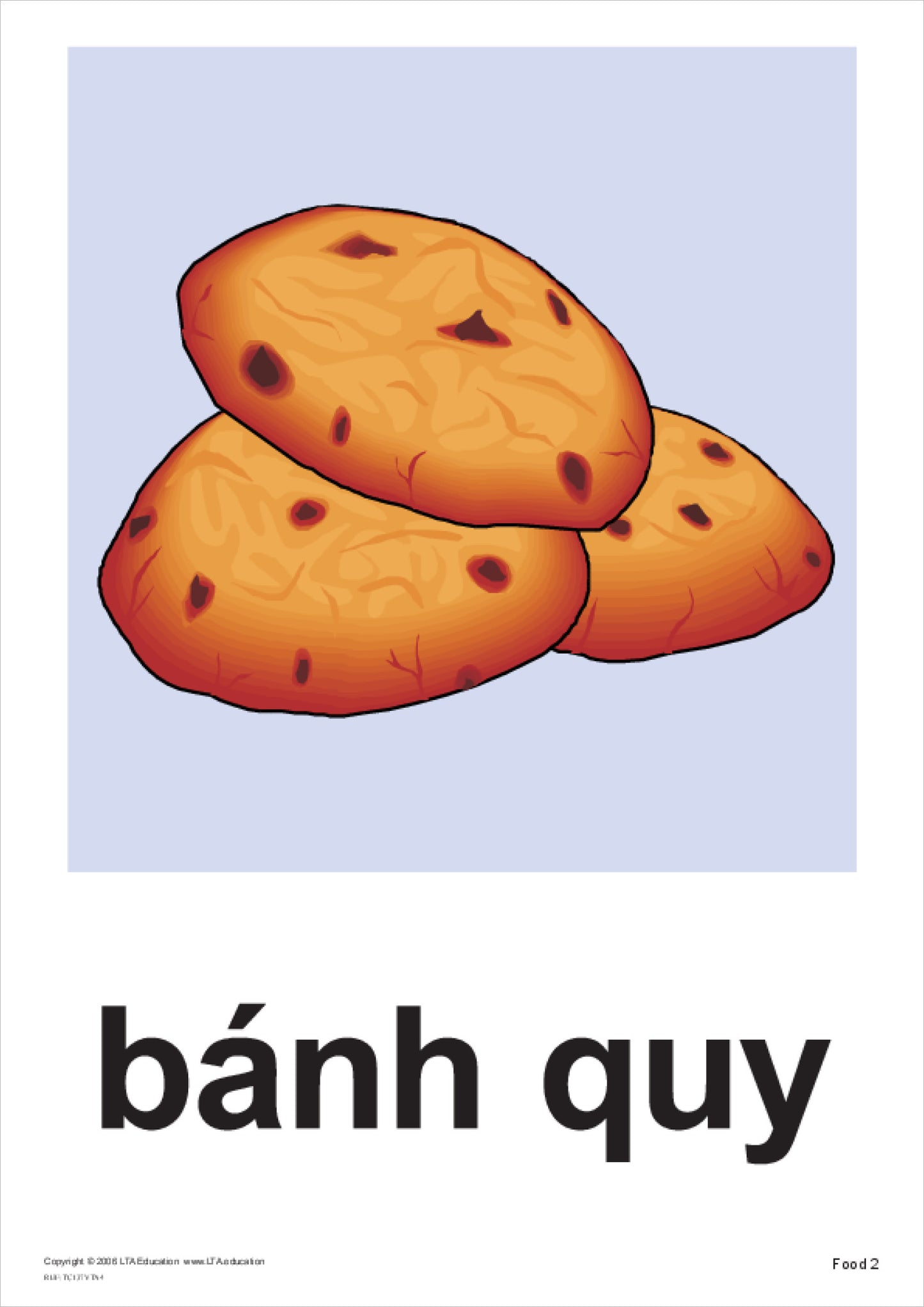 Food 2 Theme Cards