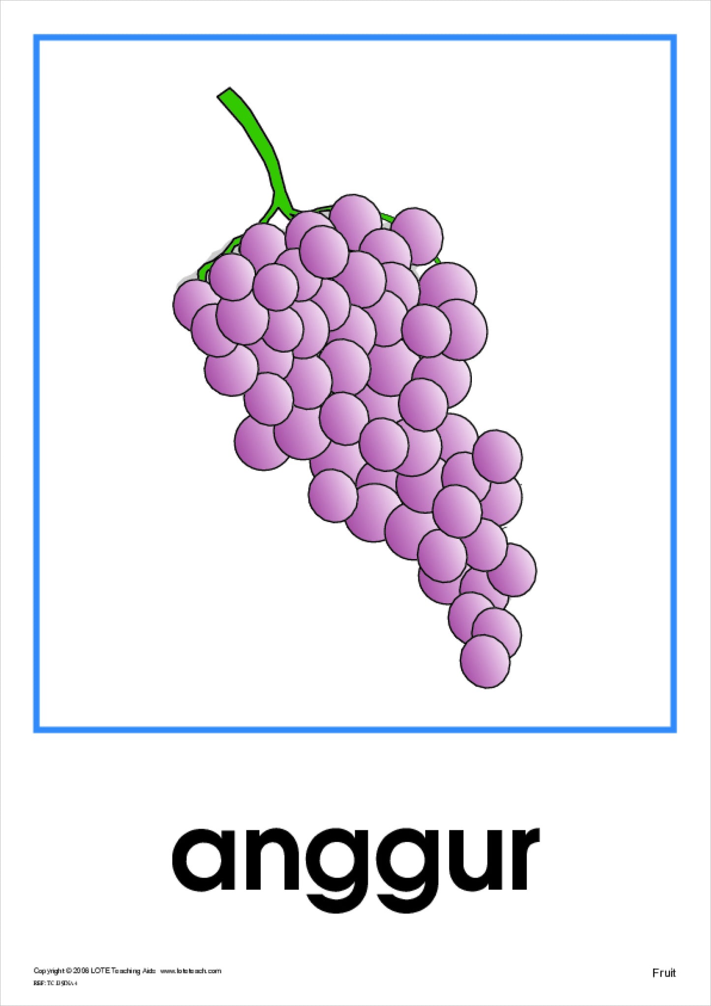 Fruit Theme Cards